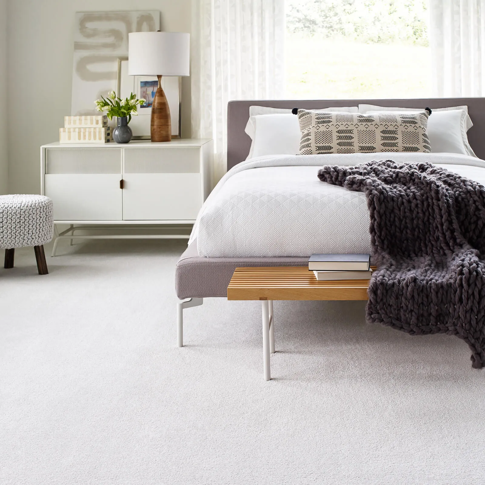 Bedroom carpet | Rodgers Floor Covering